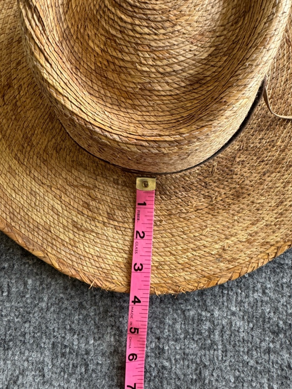 Sahuayo Micoachan Straw Hat Ladies Size 56 SMALL - Picture 8 of 8